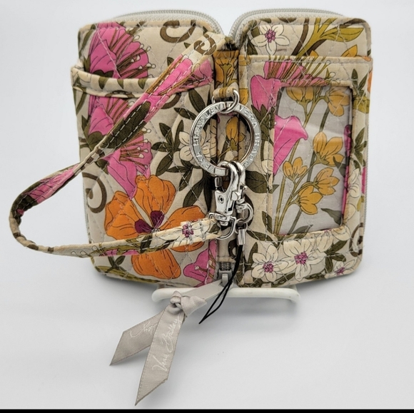Vera Bradley Carry It All Wristlet Tea Garden - Picture 4 of 4